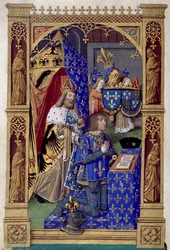 Ludvig XII af Frankrig, Karl VIII, konge af Frankrigs tidebog, mellem 1494 og 1496