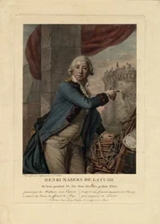 Portræt af Henri Masers de Latude 1725-1805, 1790