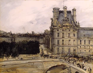 Et hjørne af Louvre