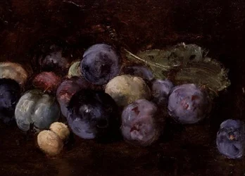 Et stilleben af blommer, 1874