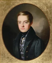 Ærkehertug Stephen Francis Victor 1817-1867, i en alder af 15, 1832.