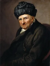 Portræt af Johann Joachim Spalding 1714-1804, 1800.