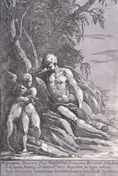Sankt Johannes i ørkenen, 1725.