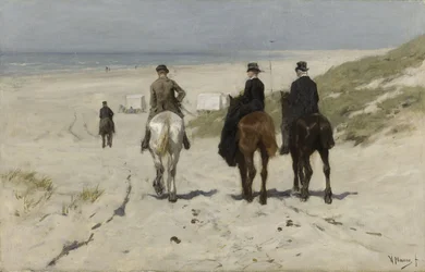 Morgentur langs stranden