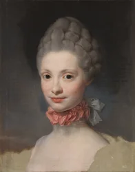 Portræt af Maria Luisa af Parma som prinsesse af Asturien, 1765