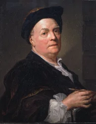 Portræt af Louis du Silvestre
