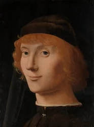 Portræt af en ung mand, ca. 1470.