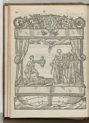 Afbildning af Mariakransken: David med Goliats hoved, 1577