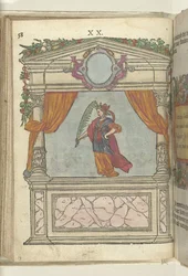 Scene med personificeringen af ​​sejren (Palmaris), 1578