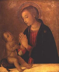 Madonnaen, der forguder barnet