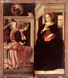 Bebudelse (tempera på panel)