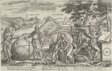 Den forkerte verden, 1579 Den forkerte Weerelt / Le Monde a rebous (titel på objekt) Allegorier over den politiske situation i Holland i årene 1576-1579 (serietitel)