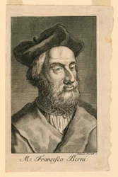 Portræt af Francesco Berni (ca. 1497-1535)