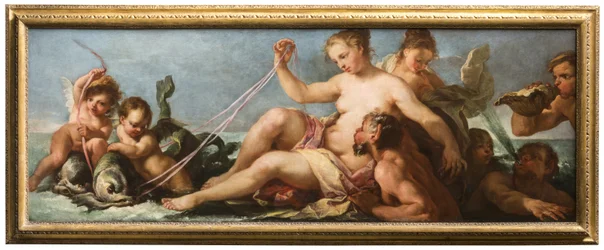 The Triumph of Amphitrite, ca. 1716-22 (olie på lærred)