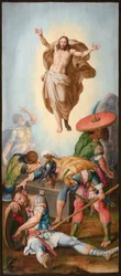 Kristi opstandelse, ca. 1561-69 (olie på panel)