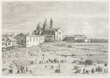 Udsigt: Saint Justina-kirken i Prà della Valle, Padova