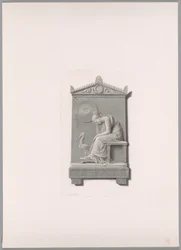 Begravelsesmonument for prins William af Orange Nassau, fra Oeuvre de Canova