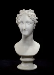 Ideelt hoved, 1816 (marmor)