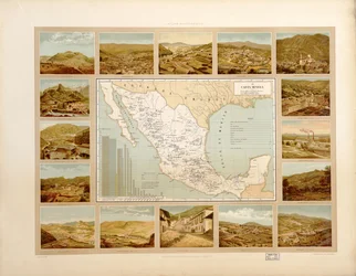 Malerisk og historisk atlas over De Forenede Mexicanske Stater. LOC 2008621671-12