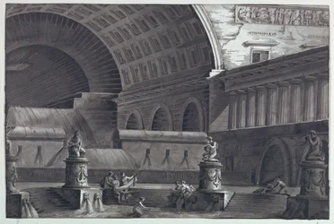 Scenedesign, romerske bade