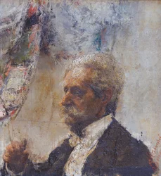 Portræt af kunstnerens far