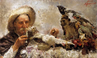 The Fortune Teller (olie på lærred)