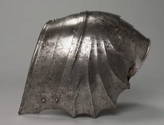 Gotisk vifteformet paulron, ca. 1485-1500