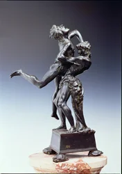 Hercules og Antaeus, ca. 1475-80 (bronze) (se også 79921)