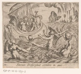 Af sirenen Proserpinas sirener Tæl fuglene (titel på objekt) Metamorfoseon eller transformationer (serietitel) Metamorfosen van Ovidius (serietitel)