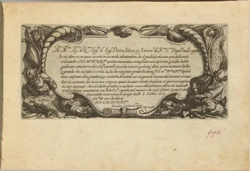 Frontispice: Dedikation til Pietro Strozzi