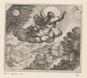 Gud skaber solen, månen og stjernerne Oprettelse (serietitel)