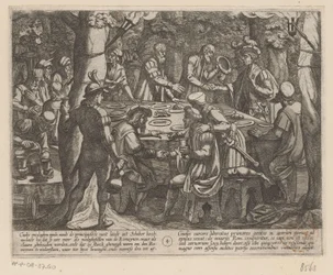 Julius Civilis fortæller de hollandske ældre, at de bliver behandlet som slaver af romerne De bataviske krige mod romerne (serietitel) Batavorum cum Romanis Bellum (serietitel)