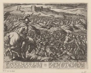 Julius Civilis oversvømmer landet med diger De bataviske krige mod romerne (serietitel) Batavorum cum Romanis Bellum (serietitel)