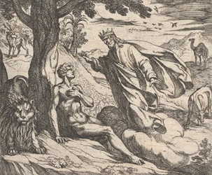 Plade 2: The Creation of Man Hominis creatio, fra Ovids 