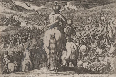Plade 5: Etiopiernes nederlag, fra 