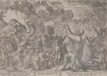 Plade 8: Ægypterne drukner i Det Røde Hav, fra 