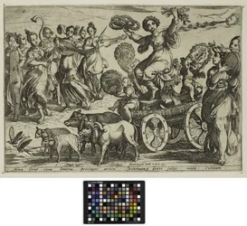 De fire årstider: forår, 1592