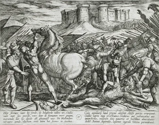 Romerne vildledt af Civilis