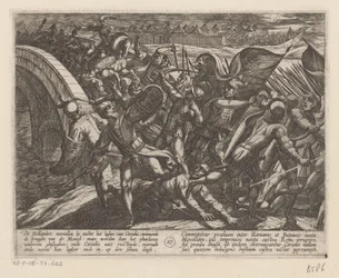 Overraskelsesangreb på den romerske lejr ved Mosel De bataviske krige mod romerne (serietitel) Batavorum cum Romanis Bellum (serietitel)