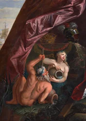 Triton og nereid, detalje fra The Queen