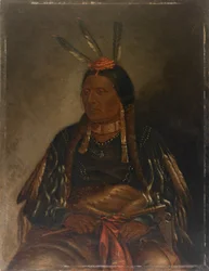 Che-tan-ce-ta Yellow Hawk, ca. 1887.