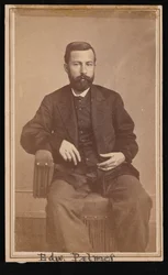 Portræt af Edward Palmer 1829-1911, 1868-1869.