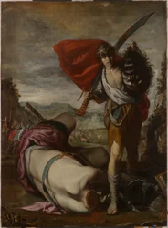 David med Goliats hoved