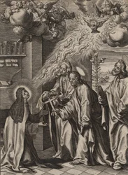 The Vision of St. Theresa, 1570-1604.