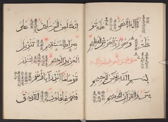 Koranen, BL IO Islamisk 3440, f.13v-14r