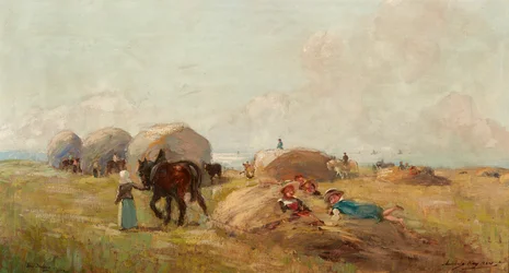 Høfremstilling (olie på lærred)