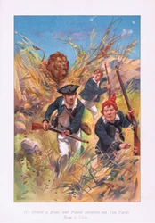 Vi hørte et brøl og befandt os ikke ti meter fra en løve, 1900-tallet