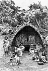 Alle, Indien, 1895.