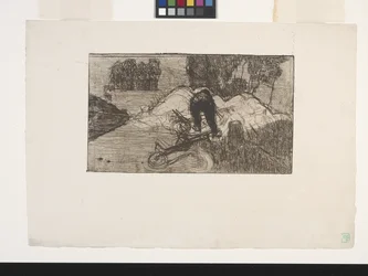 Le Debardeur (The Stevedore) (radering)