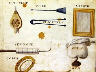 Illustrationer fra "A French Alphabet Book of 1814", udgivet af Charles Plante Fine Arts.